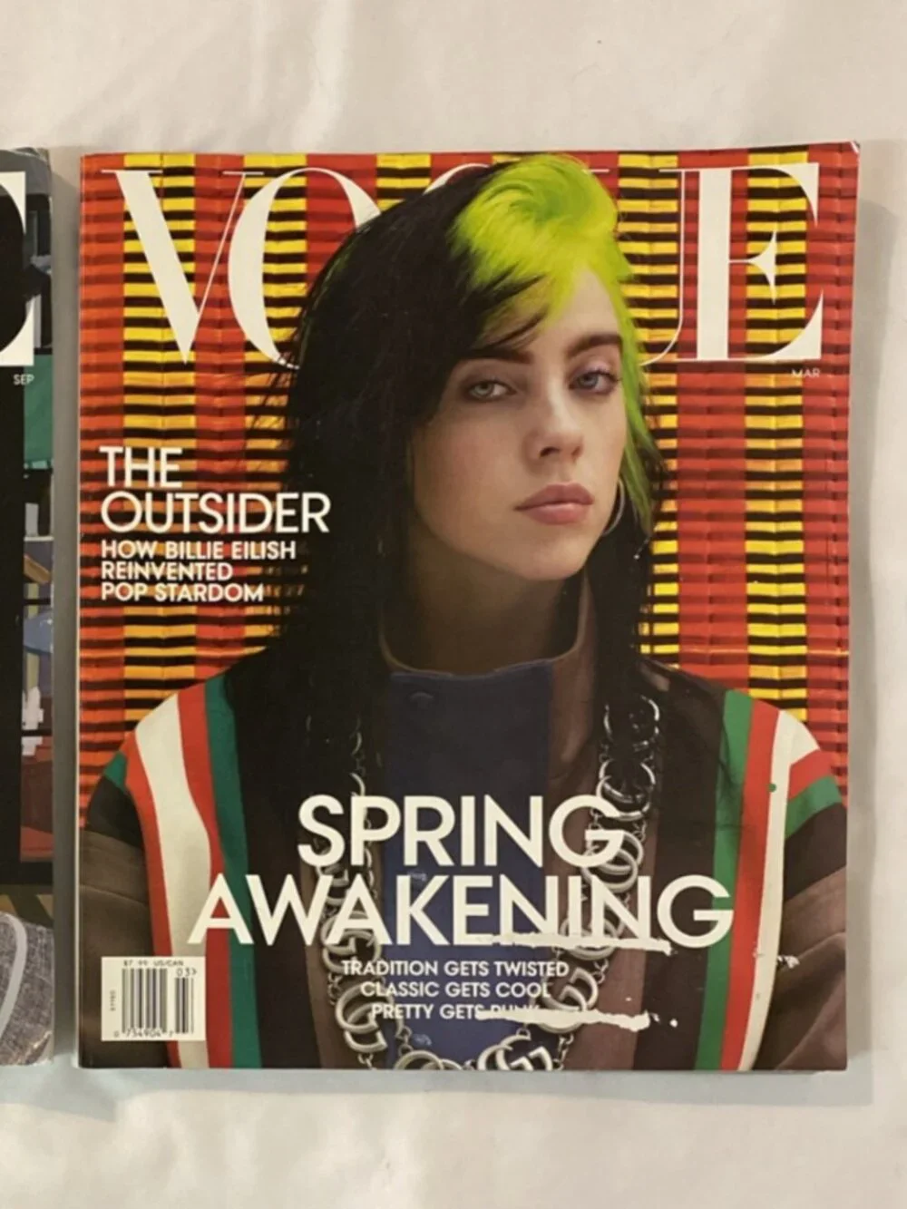 Vogue Magazine Lot 2020 Spring Awakening Billie Eilish & Hope Special Issue